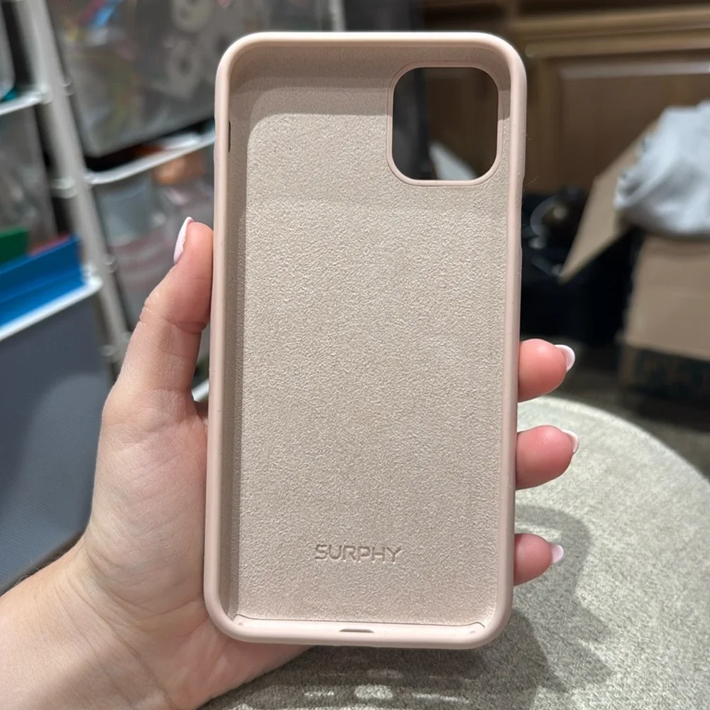 Surphy Pale Pink IPhone 11 plus Case